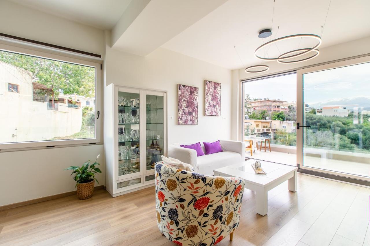 Gk Halepa Luxury Apartment Chrissi Akti Chania Exterior foto