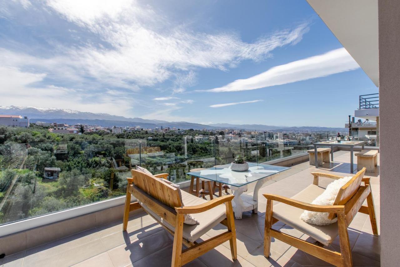Gk Halepa Luxury Apartment Chrissi Akti Chania Exterior foto