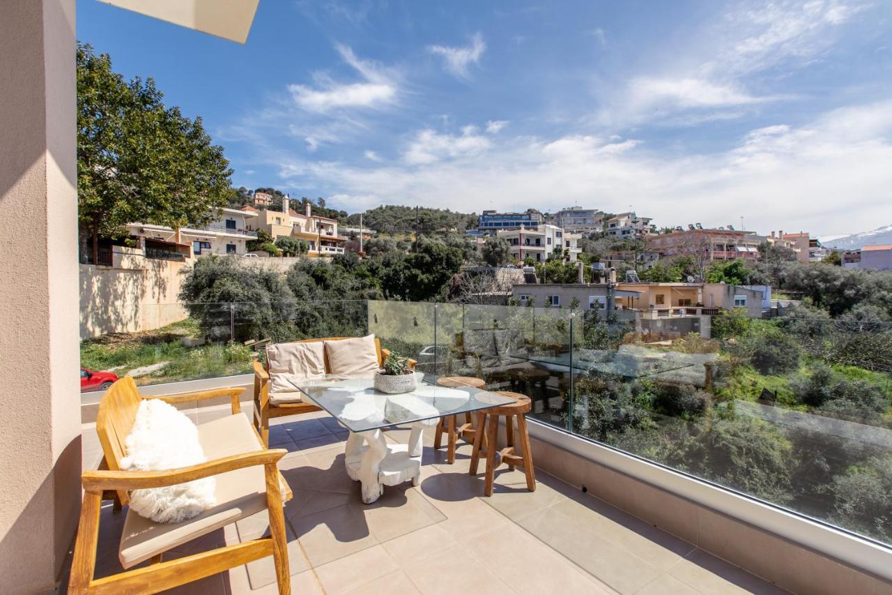 Gk Halepa Luxury Apartment Chrissi Akti Chania Exterior foto